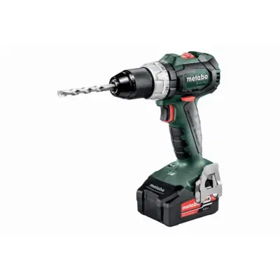 Perceuse à percussion METABO - SB 18V - LT BL 2 x 4,0 Ah Li-Power, ASC 55, coffret - 602316500 - METABO SAS