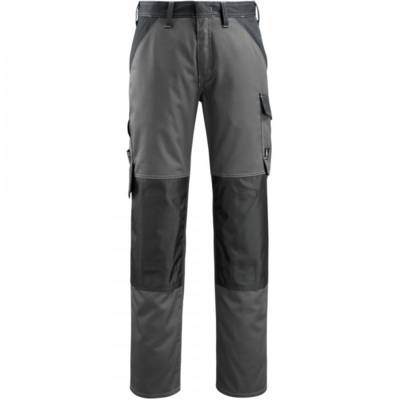 Pantalon de travail Temora light avec poches genouillères - Anthracite foncé/Noir - T.44 - MASCOT - 15779-330-1809 82C50