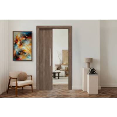 Kit habillage BRAGA pour châssis à galandage - 204 x 73 cm - Gedimat - VICAIMA