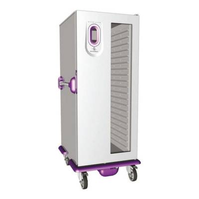 Armoire de maintien en température 20 niveaux GN2/1 porte vitrée