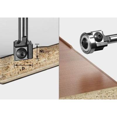 Fraise à affleurer avec plaquettes de rechange HW FESTOOL S8 HW D19 12x12 KL OFK - 499806