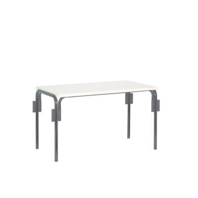 Table Mairietable complète 120 x 80 - Coloris plateau stratifié et piètement variables