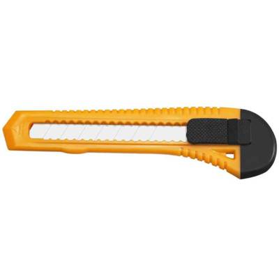 Cutter Office Plastique Lame 18 mm orange / noir