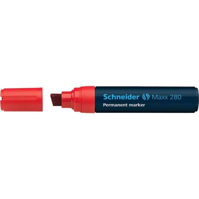 Marqueur permanent Maxx 280 rouge - SCHNEIDER
