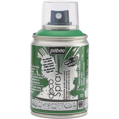Aérosol 100 ml Peinture opaque permanente faible odeur VERT NOEL