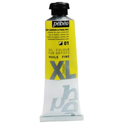 Peinture Huile Fine XL Studio 37 Ml Jaune Cadmium Citron Imitation - PÉBÉO