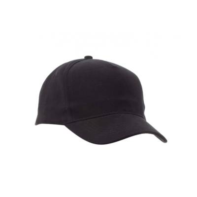 Casquette unisexe 5 panneaux DENVER - Taille unique - Noir - PAYPER - PAY13695