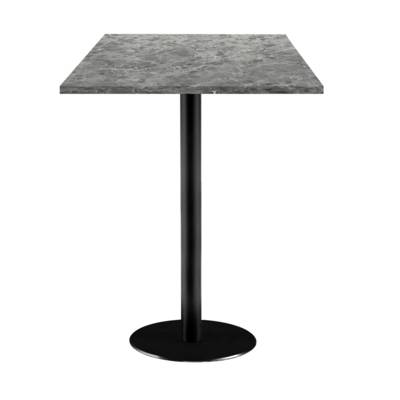 Mange-debout pied noir 60x60cm nabu - intérieur - RestooTab