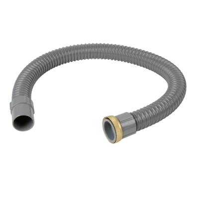 Raccord flexible PVC gris FITOFLEX diam. 40mm avec un embout métal à visser et un embout à coller - Gedimat - VALENTIN
