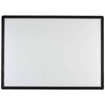 Pochette-Cadre d'affichage Magneto - A1 - Adhésif repositionnable - Noir