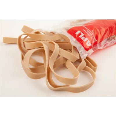 Sachet 100 g bracelets élastiques caoutchouc naturel Diam 200 x 10 mm - APLI