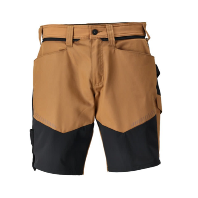 Short poids léger Stretch Zones - Brun noisette / Noir T.50 - MASCOT - 25149-230-5409 C56