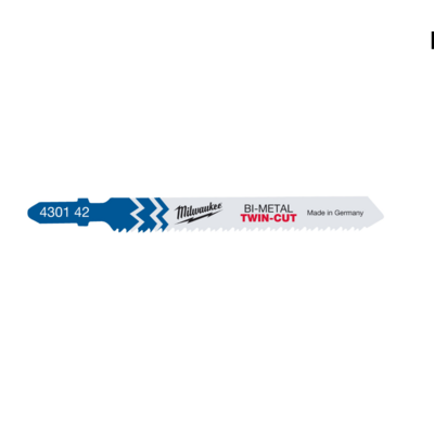 Lames de scies sauteuse bois et métal - BI 91 X 2.5 / 1.8 MM - MILWAUKEE - 4932430142
