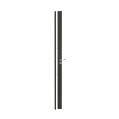 Serrure PROTECTIVE 41 HDI+ 4 points GA 65x35 Vis 70 ASSA ABLOY 4 Clés - Marron Muze Chromé velours - Droite - 28515000 - Maxoutil