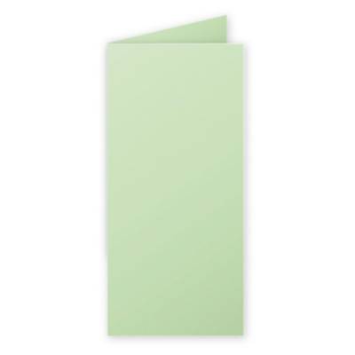 Paquet de 25 Cartes pliées 210g 106x213 vert - CLAIREFONTAINE