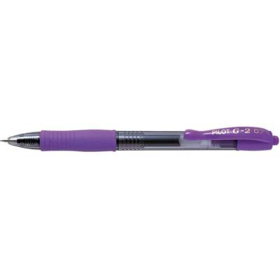 Stylo bille à encre gel G2 07 Pte Moyenne Violet - Pilot
