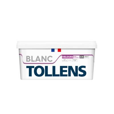 Peinture murs et plafonds blanc velours - Gedimat - TOLLENS