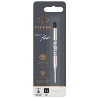 Recharge Stylo bille QUINKflow Pointe Moyenne Noire