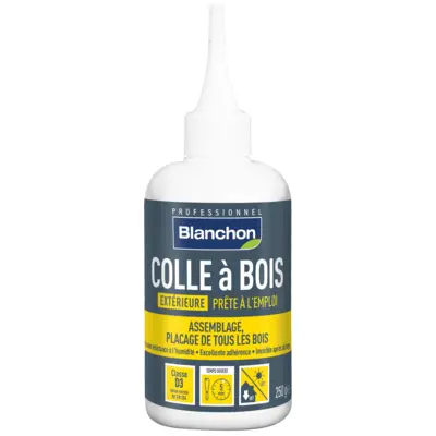Colle a bois exterieure - d3 250g - BLANCHON - 01292700 - Maxoutil