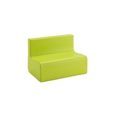 Banquette junior en mousse 2 places HT 32 cm et 20 coloris au choix