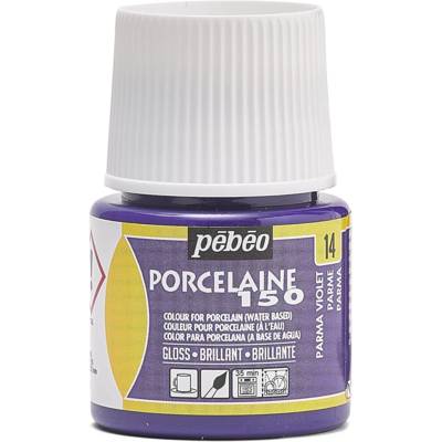 Flacon 45 ml Peinture P150 porcelaine Coloris PARME - PÉBÉO