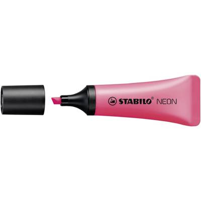 Surligneur NEON Tendance Pointe Biseautée 2- 5 mm rose