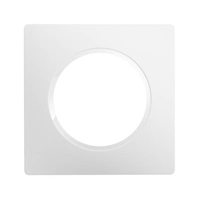 Plaque de finition 1 poste CASUAL EVO blanc pur - Gedimat - DEBFLEX