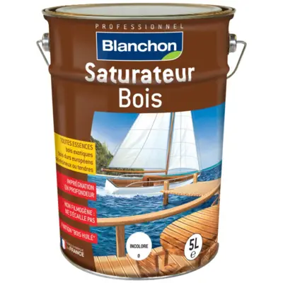 Saturateur bois teinte miel 5 L - BLANCHON - 06101557