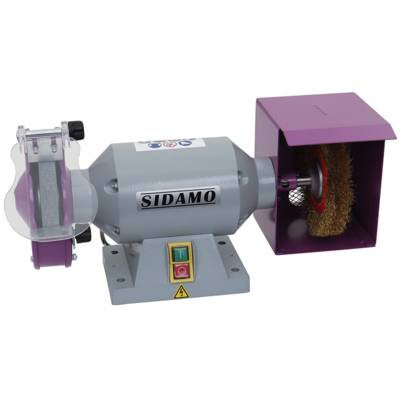 Touret meule - brosse STAR 200 TB - 230 V mono - SIDAMO - 20113502 - Maxoutil