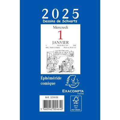 Bloc éphéméride comique "dessins humoristiques" 97x65 mm