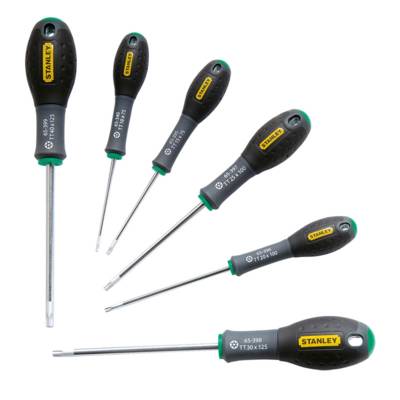 Jeu de 6 tournevis Tamper Torx FatMax STANLEY - 0-65-099 - Maxoutil