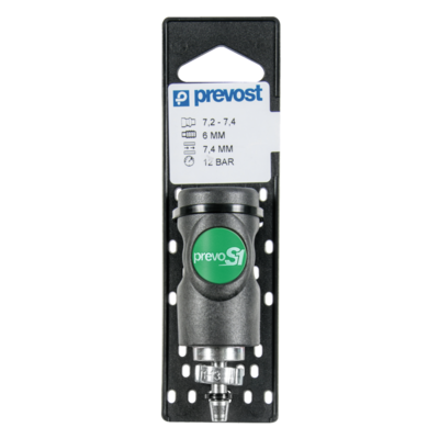Raccord rapide sécurité euro PREVOST - 8 mm - Flexible Ø 9-10 mm - ESI 071810CP