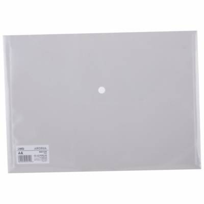 Pochette porte documents Aurora A4 Transparent 0.12mm fermeture pression