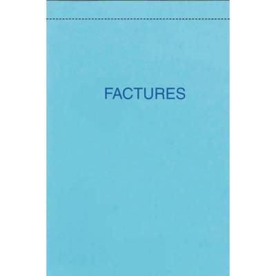 Bloc FACTURES 100 x 155 mm 50 Feuillets Dupli