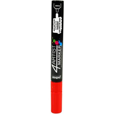 Marqueur peinture 4ARTIST pointe ogive 4 mm ROUGE