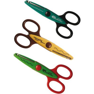 Kit de 3 ciseaux cranteurs Kidzors "Animaux de marais"