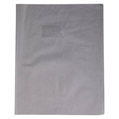 Protège-cahier synthétique 20/100ème 24x32 Gris
