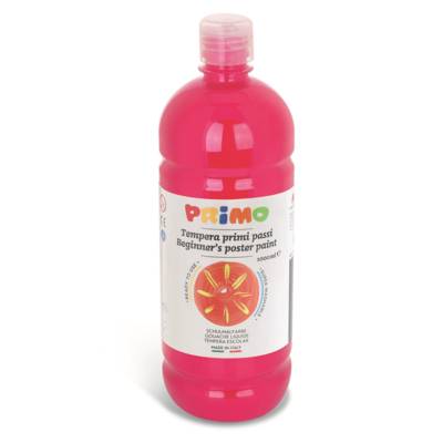 Gouache Ready-Mix Premier Pas 1000 ml Flacon avec Bouchon Flux Control magenta 301 - PRIMO