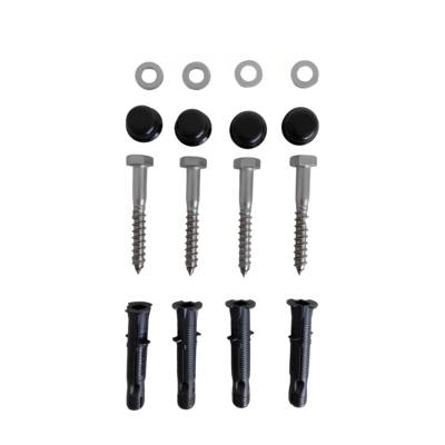 Kit de fixation platine pour muret - Gedimat