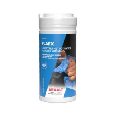 Boîte de 80 lingettes mains et surfaces FLAEX - AEXALT - ESP883 - Maxoutil