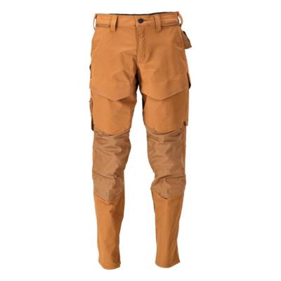 Pantalon avec poches genouillères MASCOT Ultimate - Brun - Taille 60 - Entrejambe 82 - 22379-311-54-82C66
