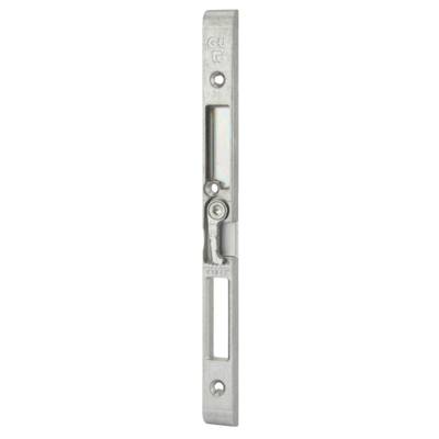 Gâche centrale en applique droite bois/pvc 208x17x8mm - Gedimat - THIRARD