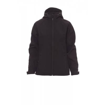Soft-shell soft shell mechanical stretch 320 gr PAYPER GALE LADY NOIR - 001045035514000XS