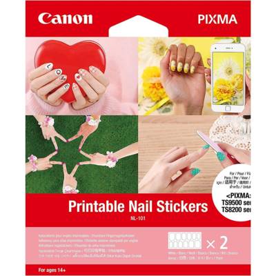 NL-101 Stickers pour Ongles Imprimables (2x 12)