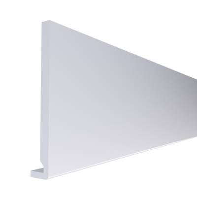 Planche de rive PVC à clouer cellulaire neuf blanc - 16 x 200 mm 4m - Gedimat - MEP