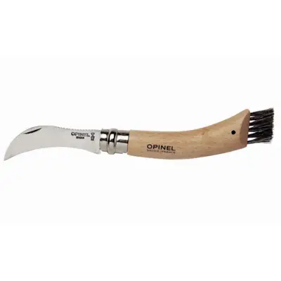 Couteau à champignon OPINEL N°8 lame inox avec bague de sécurité - 1252