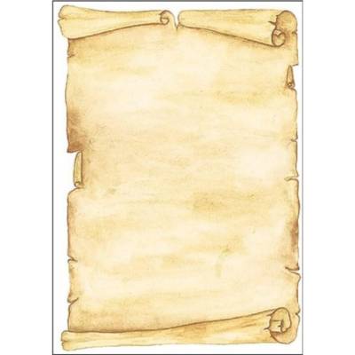 Papier design, format A4, 90 g/m2, motif "Parchemin", 100 feuilles - SIGEL