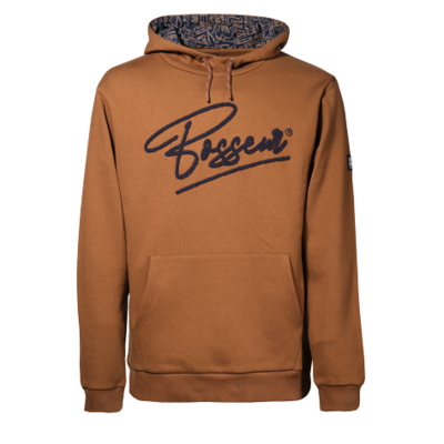 Sweat-shirt - BOSSEUR - à capuche Lizar Camel T.M   11932-014 - Maxoutil