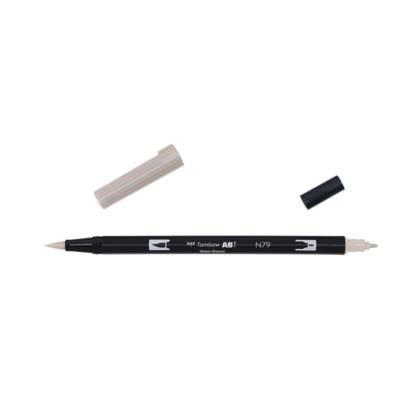 Feutre Dessin Double Pointe ABT Dual Brush Pen N79 gris chaud 2