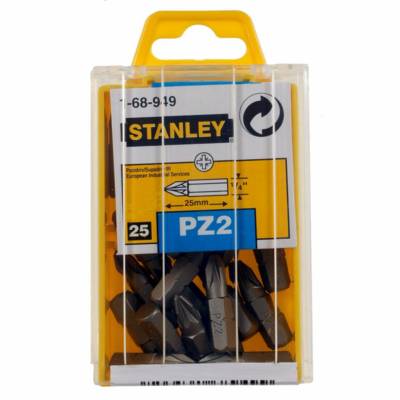 Embout de vissage pozidriv pz2 25mm - 25pieces - 1-68-949 - Maxoutil